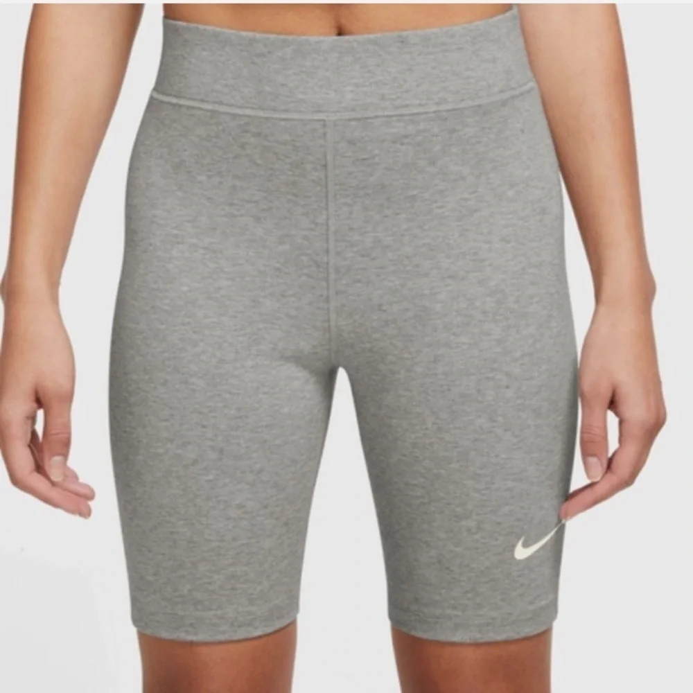NIKE / Set of 2 Gray Tight Fit Mid Rise Short Length Biker Shorts Size XS